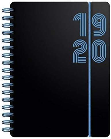 LETTS 2019/20 Academic Diary A6 1 Week on 2 Pages Multilingual Electric Blue