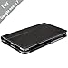 Acase Slim Case / Cover for Nexus 7 (Google Nexus 7 tablet) - Premium PU Leather with Flip Stand Suppot Wake/Sleep Function (BLACK)