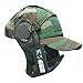 NO B Tactical Foldable Mesh Mask with Ear Protection for Airsoft Paintball with Adjustable Baseball Cap