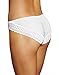 Maidenform Women's Cotton Stretch Tanga, White, 7