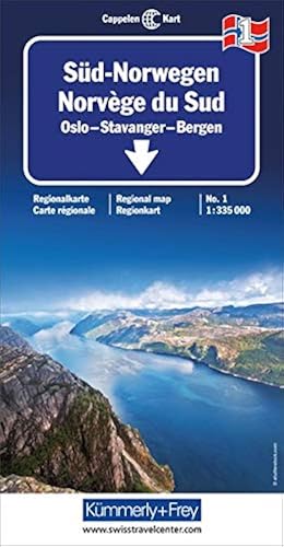 Download Carte routière : Norvège Sud PDF