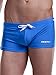 WUAMBO Men's Solid Swimming Shorts Fashion Swimwear Blue US S with Asian Tag L (Waist:29