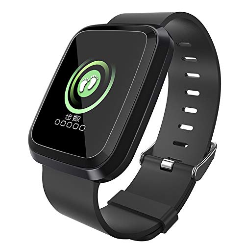 Sunward L18 Bluetooth Smart Watch Heart Rate Monitor Companion Watch for iOS Android, Fitness Tracker Activity Trackers Waterproof Step Calorie Counter Pedometer Band for iOS Android (A) - Thumbnail 3