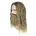 Thor Wig, Thor Long Curly Golden Brown Hair and Beard, Inspired by Avengers Endgame