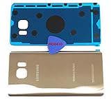 (md0410) Galaxy Note 5 OEM GOLD Rear Back Glass Lens Battery Door Housing Cover + Adhesive + Opening Tool Replacement For N920 (Fit all carriers)
