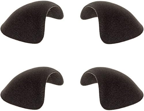 The Natural Women's Shoulder Pads w/ Flaps 2 Pack (Charcoal, Petite)