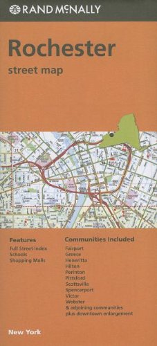 Rand McNally Rochester Street Map