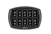 Tenergy TN295 9V Battery Charger for Li-ion Battery, Rechargeable 9V Cell Charger, Li-ion Battery Charger, 10-Bay 9 Volt Smart Charger for Smoke Detector/Alarm Rechargeable Battery