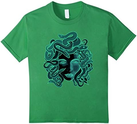 Kids NEON MYTHOLOGICAL MEDUSA T-SHIRT 2017 EDITION 12 Grass