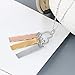 QXun Personalized BFF Bar Necklace Engraved 2-4 Names Charms Necklace for Women with Heart Charm Friendship Pendant Necklace for Women (3 Colors)