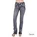 Sexy Couture Women's S97-PS Mid Rise Bootcut Jeans