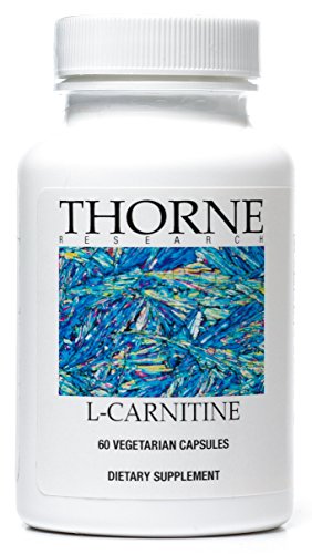 Thorne Research - L-Carnitine - Amino Acid Supplement to Support Fat Metabolism and Energy Production - 60 Capsules