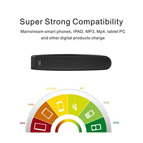 Portable Charger Power Bank 15000mAh Battery Packs with 3-Port AIRGINE Portable Phone Charger for Phone, iPad, Samsung Galaxy and More