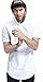 Bertte Mens Hipster Hip Hop Elong Longline Hoodie Side Zipper Short Sleeve T-Shirt, Solid Color White, Large