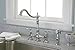 Premier 120344LF Charlestown Lead-Free Two-Handle Bridge Kitchen Faucet with Matching Spray, Chrome