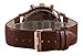 Kteta Men's Watch Classic Business Casual Chronograph sports Quartz Analog Leather Wristwatches(Brown)