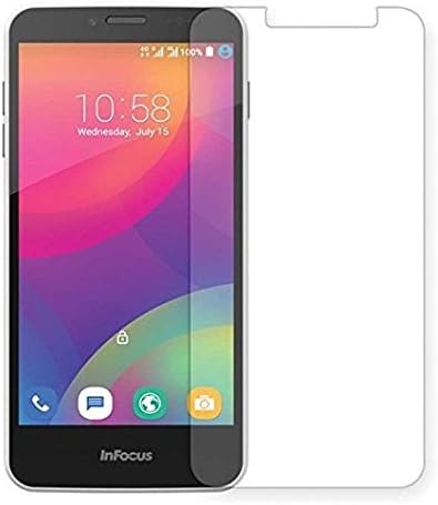 Tidel 2.5D Curved Tempered Glass Screen Protector for Infocus M370