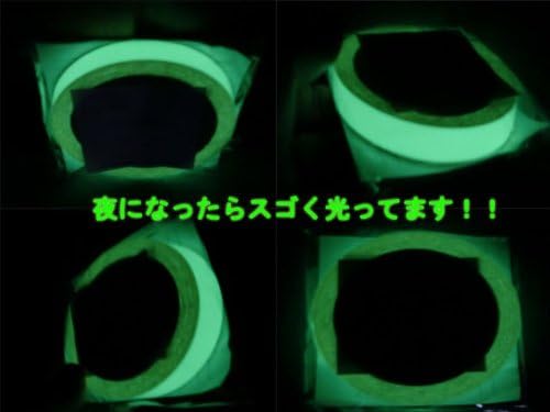 Amazon 即光型蓄光テープ ５m 寿命年 ガーデンライト