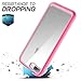 SUPCASE Unicorn Beetle Style Case Designed for iPhone 7 Plus, iPhone 8 Plus Case, Premium Hybrid Protective Clear Case for Apple iPhone 7 Plus 2016 / iPhone 8 Plus 2017 (Pink)