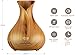 Viva Naturals Ultrasonic Aromatherapy Essential Oil Diffuser, Large 400ml Tank - Vibrant Changeable LED Lights, Soothing Mist & Automatic Shut Off (Pine Tranquil Model)