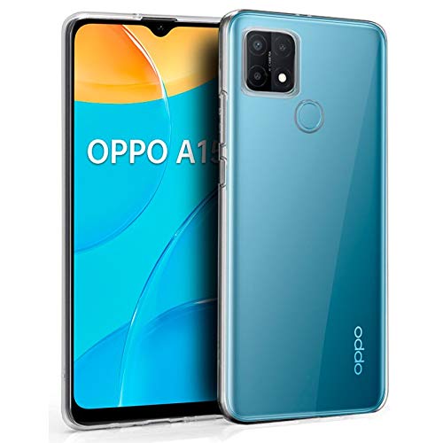 Cool Silicone Case for OPPO A15 / A15s (Transparent)