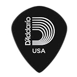 Planet Waves 3DBK6-25 Black Ice Guitar Picks, Heavy, 25 Pack