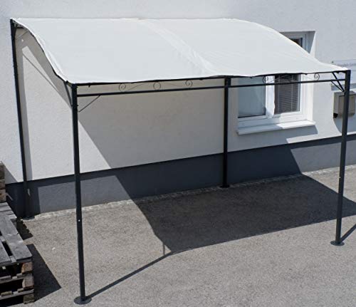 ALEOS. AS-S Wand Anbau Pavillon Terassenüberdachung 3x2,5 Meter Dach 100% wasserdicht UV30+ – Bild 8