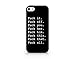 Fuck It. Fuck Off. Fuck You. Fuck Her. Fuck Him. Fuck This. Fuck That. Fuck All - Black - Sassy Quote - Funny Quote - Compatible for iPhone 6/6S Black Case (C) Andre Gift Shop