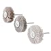 Mtsooning 3PCS Nylon Abrasive Wheel Brush Filament, 320# 400# 600# Grinding Head, Woodwork Polish Grinder with 6mm Threaded Shank for Removing of Rust, Corrosion, and Painting