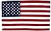 2.5x4 Ft American Flag | 100% Made in USA | US Flag in Heavy Duty Outdoor Nylon - UV Fade Resistant - Premium Embroidered Stars, Sewn Stripes, and Brass Grommets (2.5 x 4 Foot)