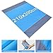 Merisny Beach Blanket, Sand Free Beach Mat Outdoor Picnic Blanket Water Resistant Compact Pocket Travel Blanket for Camping,Hiking and Music Festivals Vacation (78″x82″)thumb 2