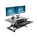 VARIDESK - Electric Desktop Converter for Dual Monitors (36 Inch)