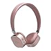 Contixo KB-100 Wireless Kids Headphones, Volume Safe Limit 85db, On-The-Ear Bluetooth Headphones, Kids Adjustable Headset (Pink)