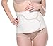 Belly Bandit BFF Postpartum Belly Wrap - Body Formulated Postpartum Belly Band, Featuring Adjustable Corset-Inspired Design & Customizable Compression, Cream, Medium