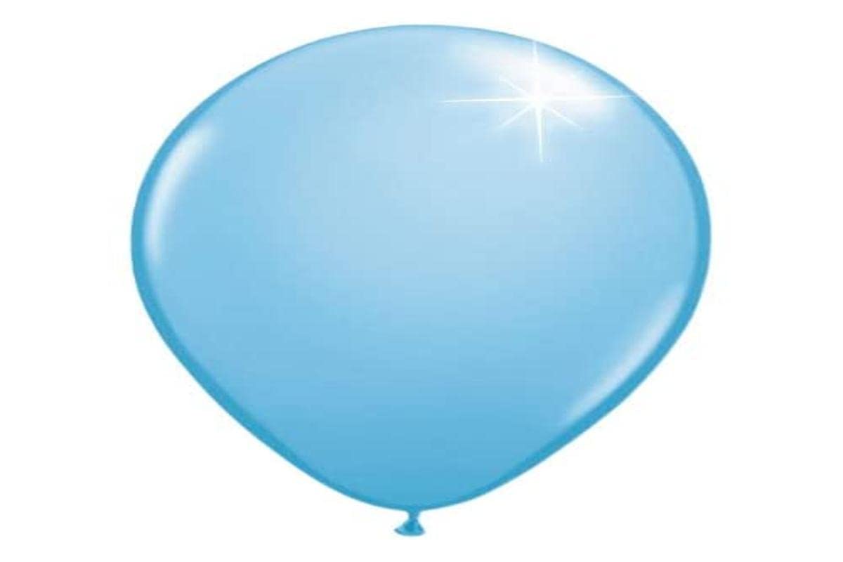 Folat 08116 Blue Balloons Light Metallic 30cm-100 Pieces
