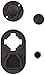 Rokform Universal Phone Mount Adapter Kit with RokLock twist lock and magnetic car mount (Black)