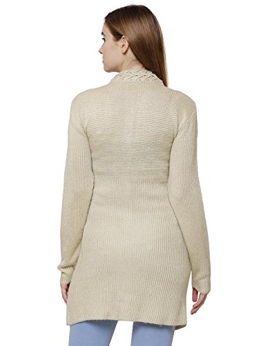 matelco embroidered woollen cardigans with pockets for women black