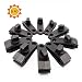 Fortuning's JDS Tarp Clips, Heavy Duty Thumb Screw - Strong Lock Grip Tent Clamps for Tarps, Awnings, Outdoor Camping, Caravan Canopies, Car Covers, Swimming Pool Covers (10 pcs) primary