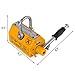 Mophorn Steel Magnetic Lifter 300KG Metal Lifting Magnet 660 LB Magnetic Lift Hoist Shop Crane for Heavy Duty