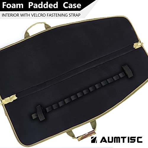 AUMTISC AR10 Rifle Gun Bag Case, Tactical Soft Shotgun Carrying Range