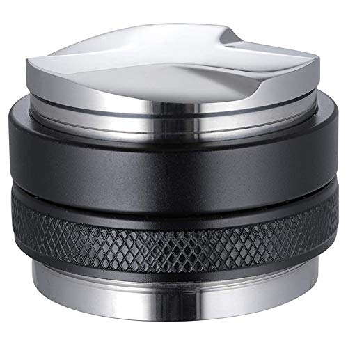 DaysAgo 53 mm Doppelkopf-Kaffeetuner für 54 mm Siebträger mit einstellbarer Tiefe, professioneller manueller…