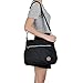 Tote Handbags,Crossbody Bags for Women,ZYSUN Nylon Lightweight Satchel Shoulder Bag (2-black)