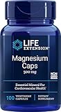 Life Extension Magnesium Vegetarian Capsules, 500 mg, 100 Count