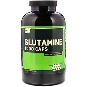 Optimum Nutrition Glutamine 1000 Muscle Recovery Capsules, 240 Capsules