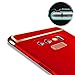 QQWANG Compatible for Galaxy Note 9 Case,3 in 1 Ultra Thin, 01_Red, Size Large