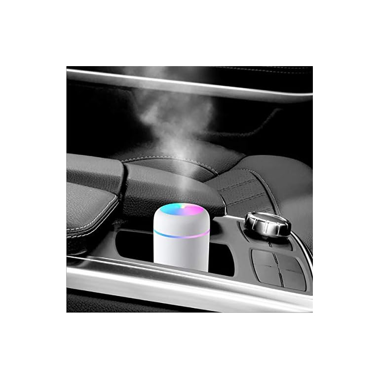 Colorful Cool Mini Humidifier, USB Personal Desktop Humidifier for