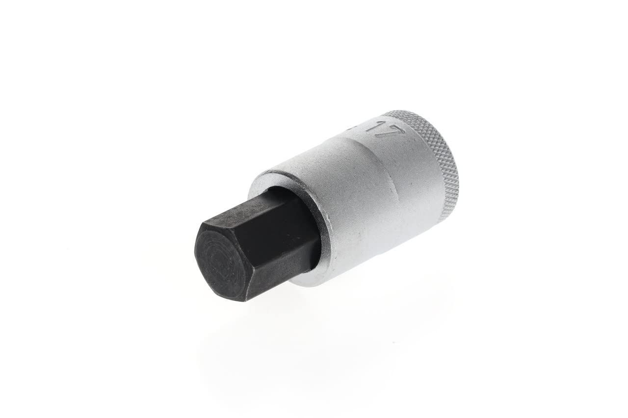 GEDORE Screwdriver bit Socket Allen, AF 17 mm, 1/2" 12.5 mm, Screwdriver bit Socket, Tool, in 19 17