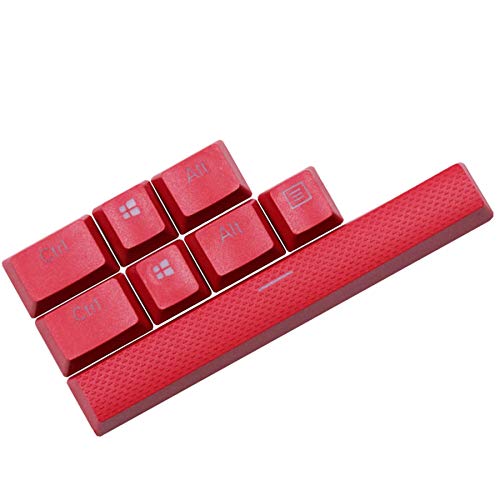 Happy Balls PBT Keycaps Backlit 8 Keycap Set Doubleshot Cherry MX Key Caps for STRAFE/K65/K70/K95/G7
