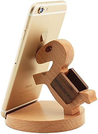 Apple Watch Stand, Leebay 3 in 1 Desktop Charging Dock Holder wood stand For iphone 6 ipad iwatch Stylus Pen Tablet Kindle Book (Trojans)