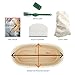 10 Inch Proofing Basket Oval Banneton Bread Basket - Bread Making Tools - Proofing Baskets for Sourdough Bread | Bread Scraper Dough | Bread Lame | Cloth Liner - Bread Baking Set